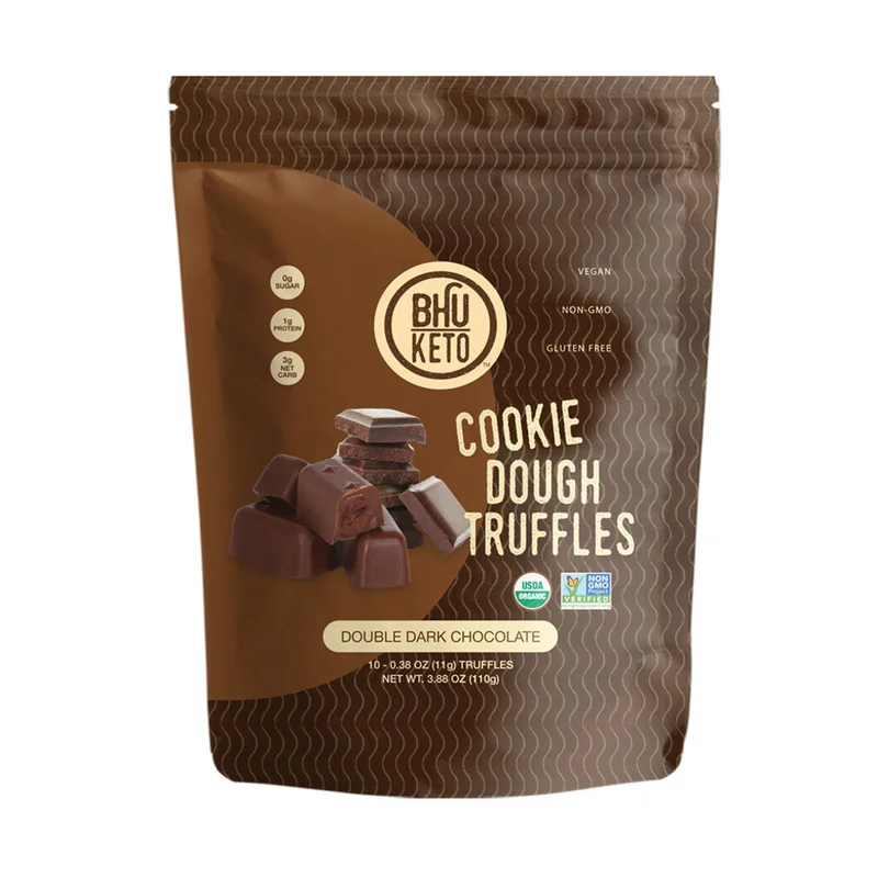 Image of Cookie Dough Truffles - Dark Chocolate (Vegan, Keto, GF)