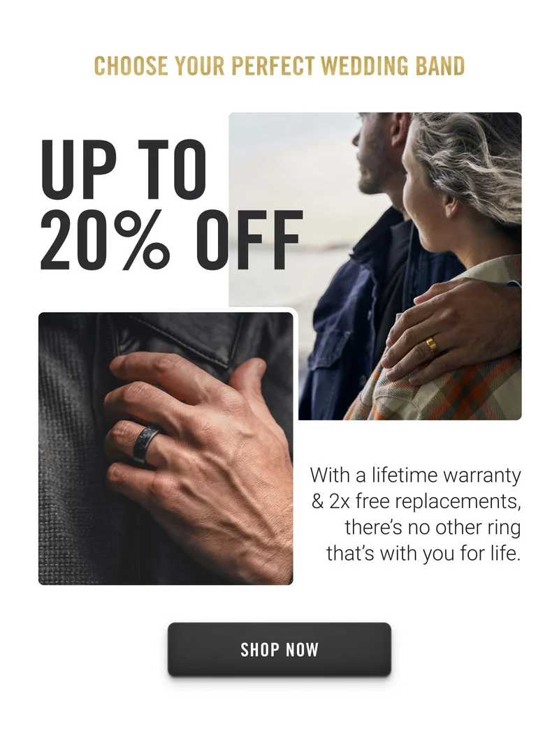 Up to 20% Off Rings
