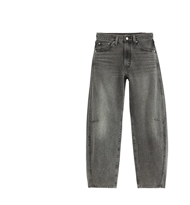GREY CINCH BAGGY BARREL