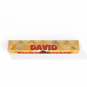 Personalised Original Toblerone Chocolate Bar - 360g