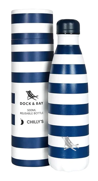 Image of Dock & Bay 500ml Water Bottle - Whitsunday Blue