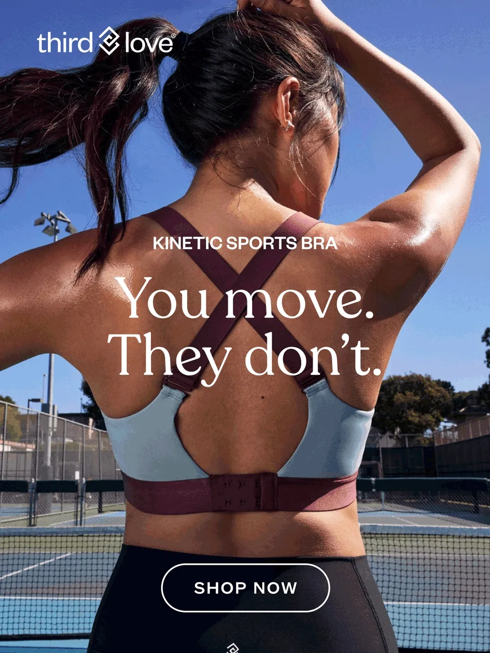 Thirdlove - Kinetic Sports Bra - You move. They don't. Shop Now