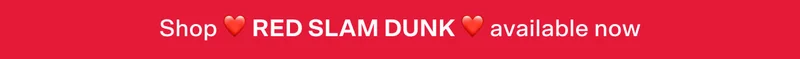 Shop ❤️ RED SLAM DUNK ❤️available now