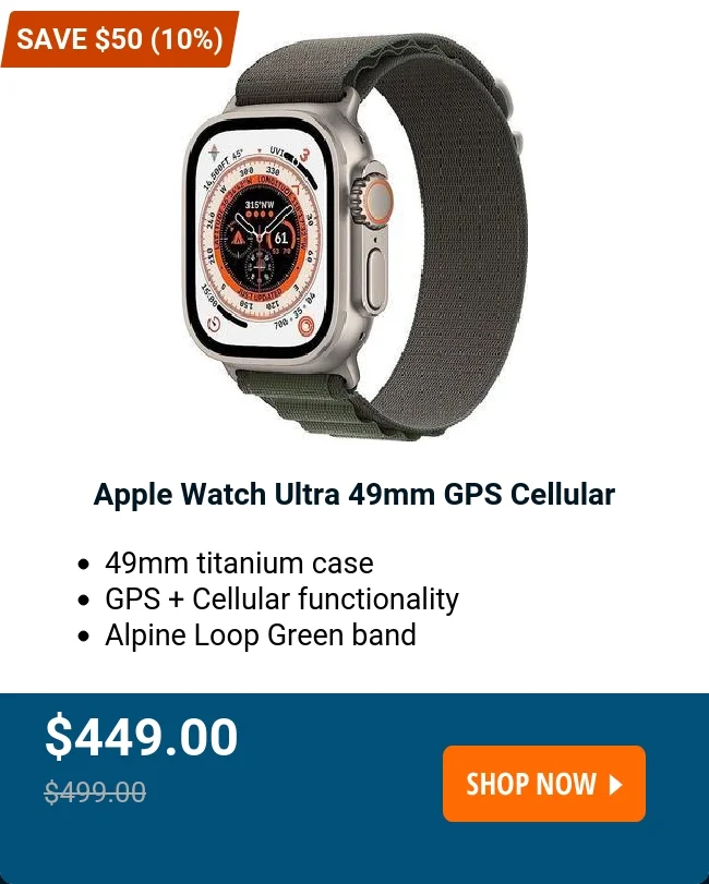 Apple Watch Ultra 49mm GPS Cellular