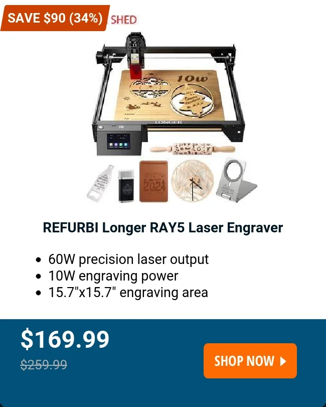 REFURBI Longer RAY5 Laser Engraver