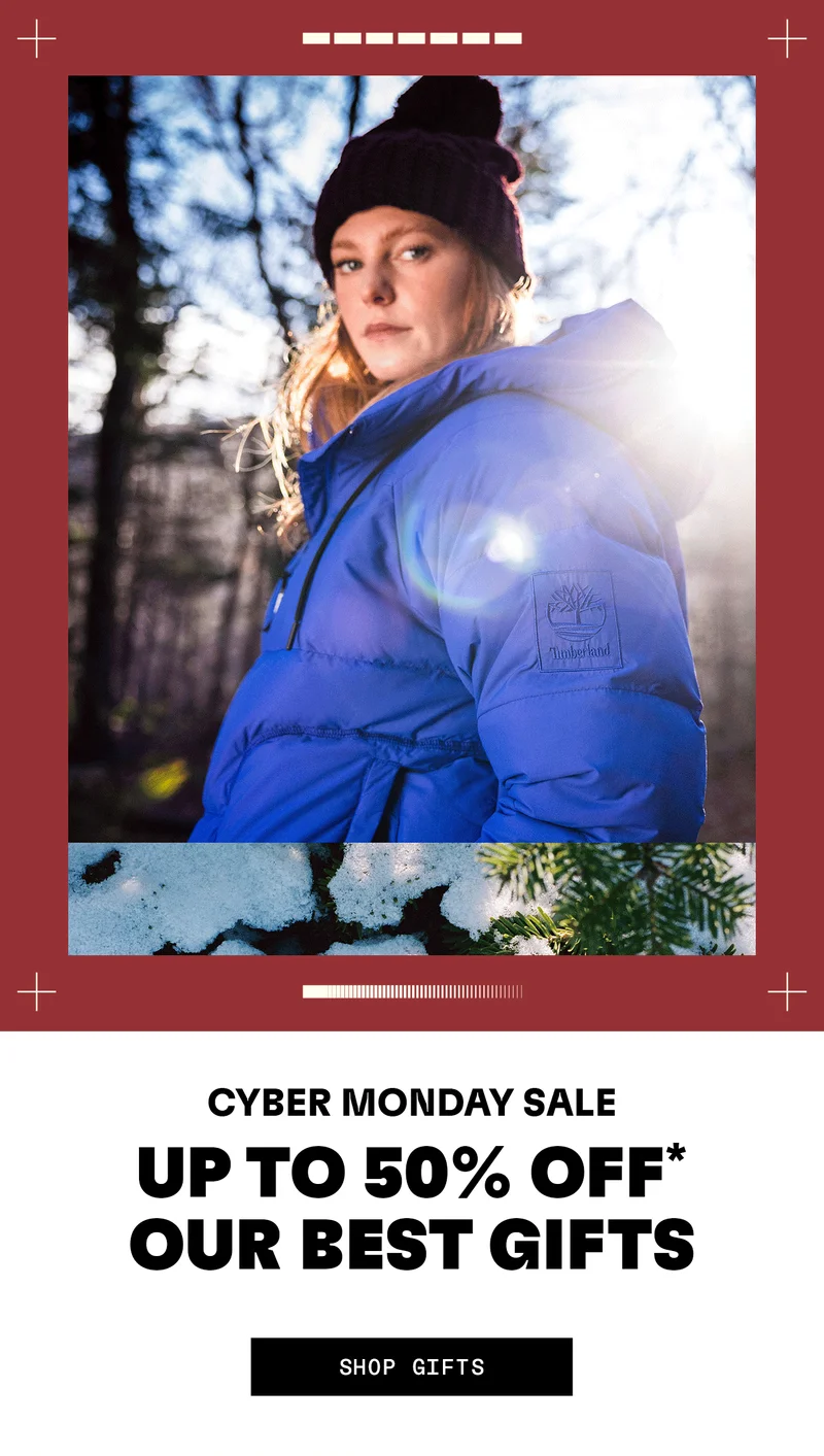 Cyber Monday Sale Up to 50% Off* Our Best Gifts