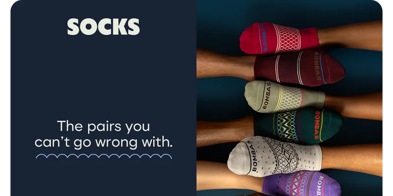 SOCKS | The pairs you can't go wrong with.