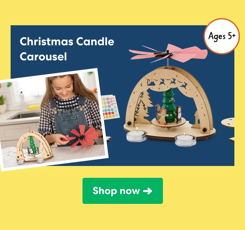 Christmas Candle Carousel