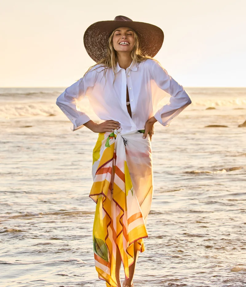 Beach Hat, Citron Pereo