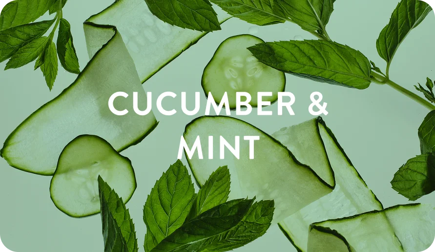 cucumber and mint