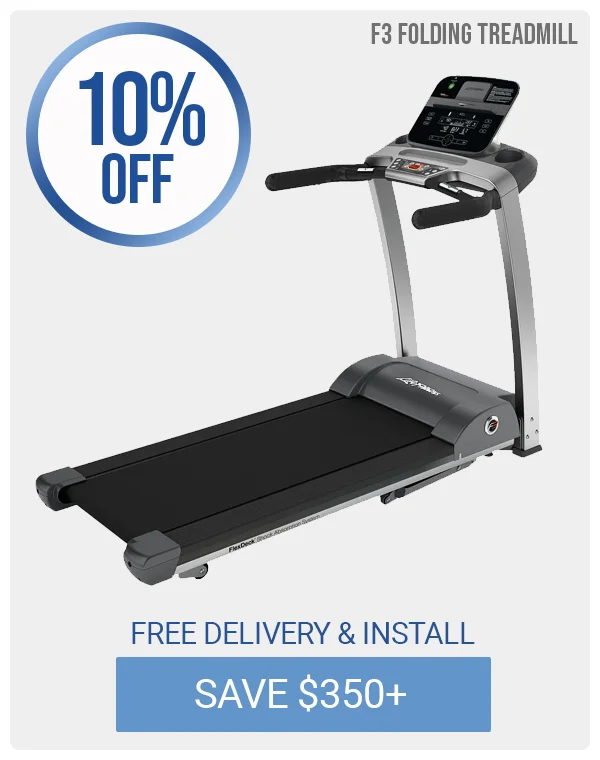 F3 Folding Treadmill | 10% OFF