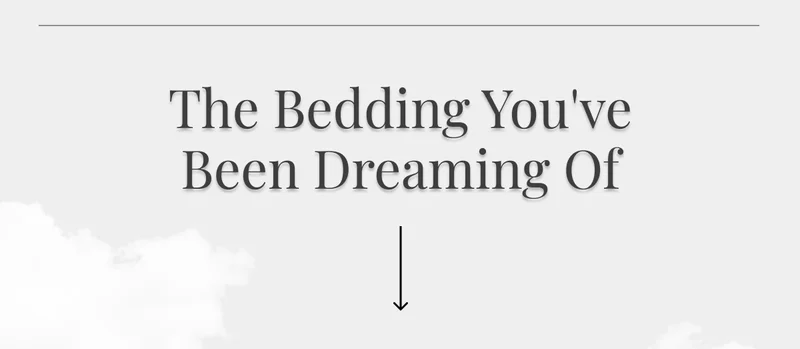 The Bedding You've Been Dreaming Of