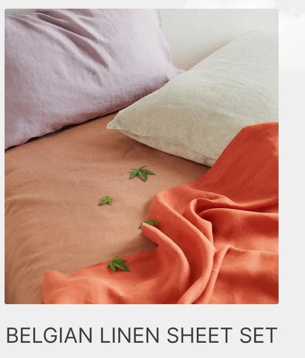 Belgian Linen Sheet Set