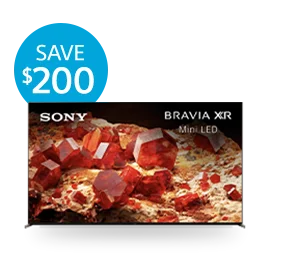 Save $200: 75" Class (74.6" diag.) BRAVIA XR™ X93L Mini LED 4K HDR¹ Google TV