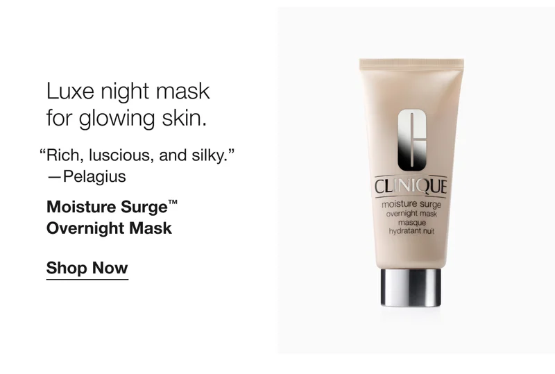 Luxe night mask for glowing skin. | Rich, luscious, and silky. —Pelagius | Moisture Surge™ Overnight Mask | Shop Now