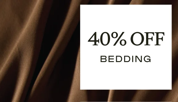 40% Off Bedding