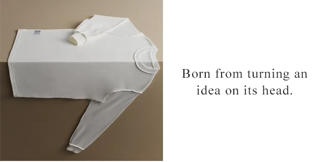 BANNER 3 - BORN FROM TURNING AN IDEA ON ITS HEAD.