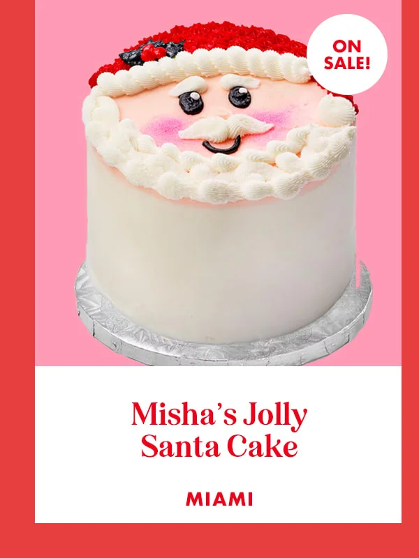 Misha's Jolly Santa Cake Misha's Jolly Santa Cake