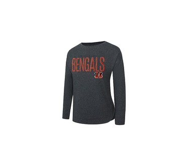 NFL Officially Licensed Women's Sequin Text Pullover