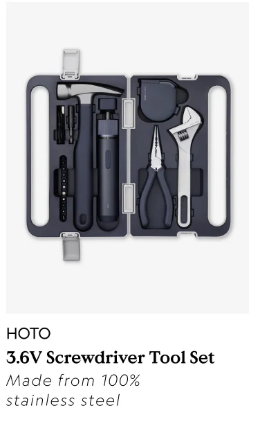 3.6V Cordless Screwdriver Kit