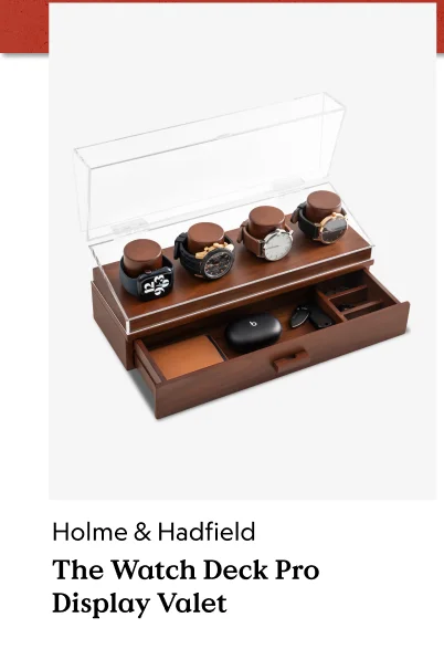 The Watch Deck Pro Display Valet
