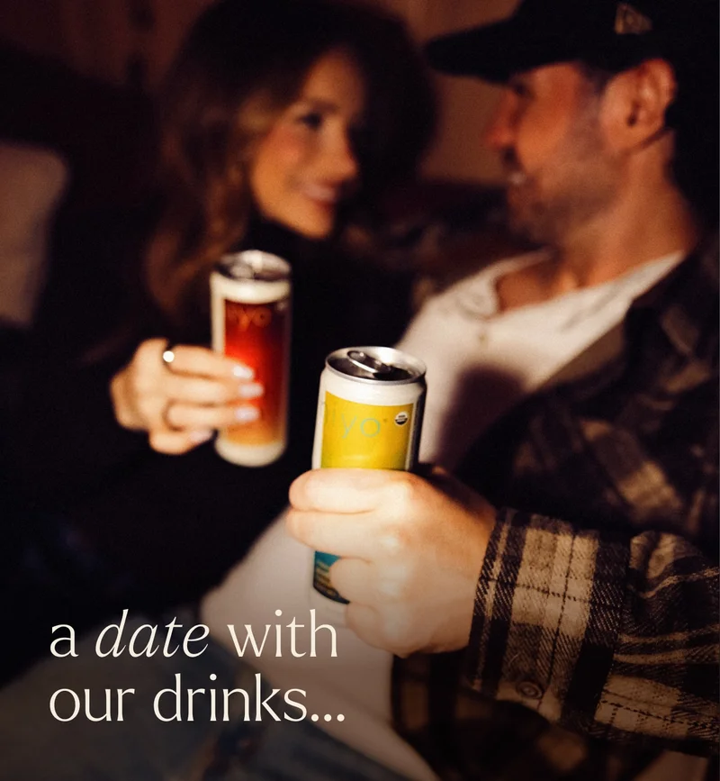 a date with our drinks...