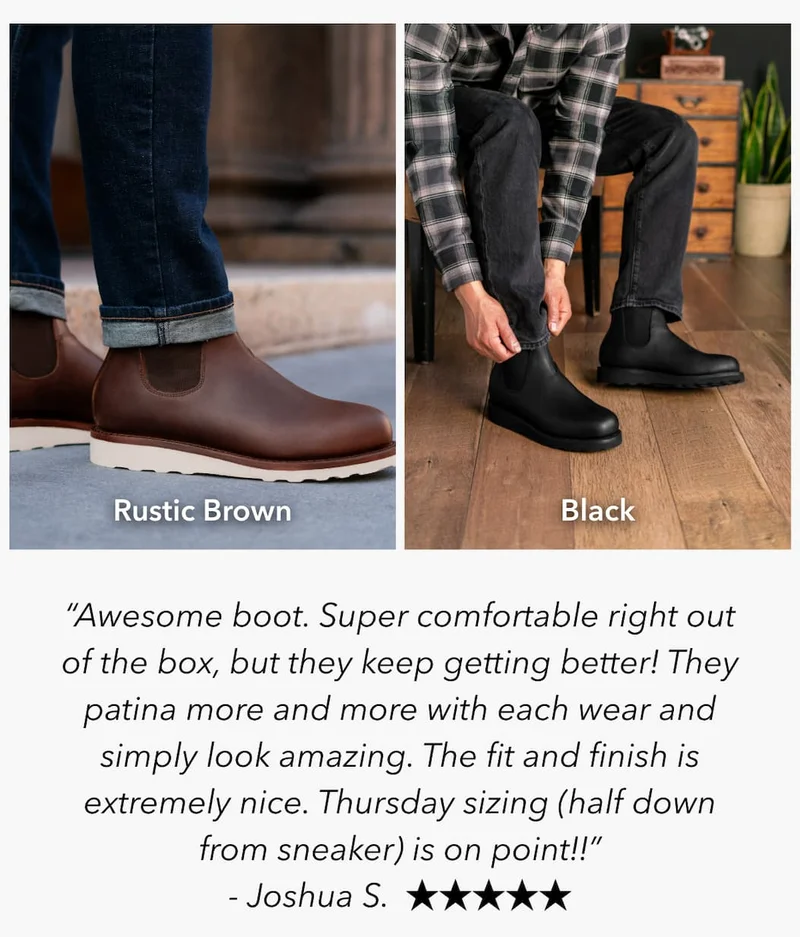 Rustic Brown & Black