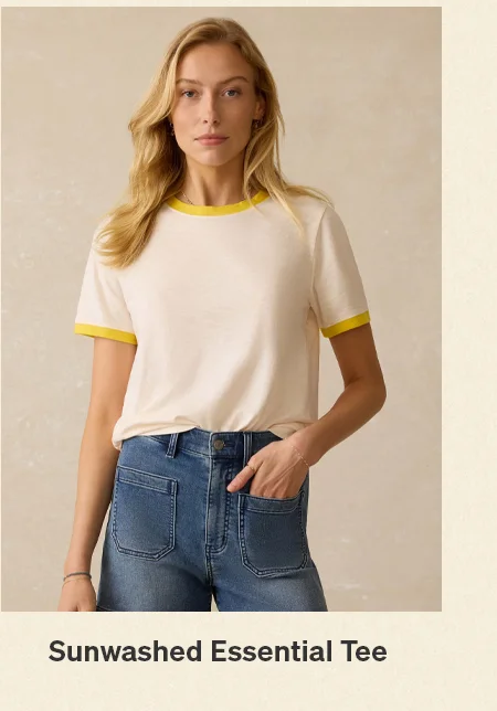 Sunwashed Essential Tee
