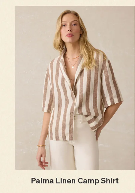 Palma Linen Camp Shirt