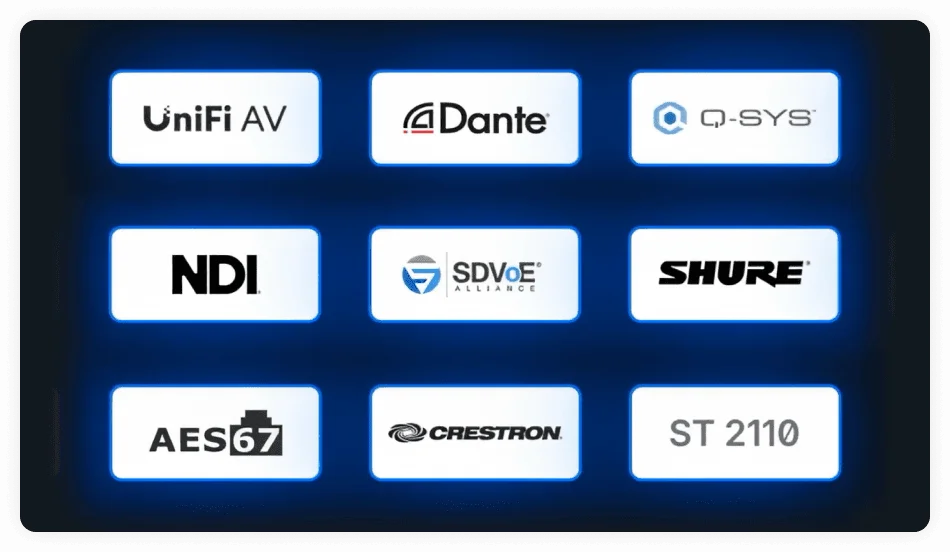 Fully Supports Popular Industry Standards