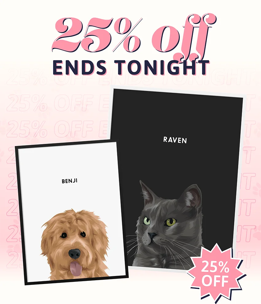 25% OFF ENDS TONIGHT