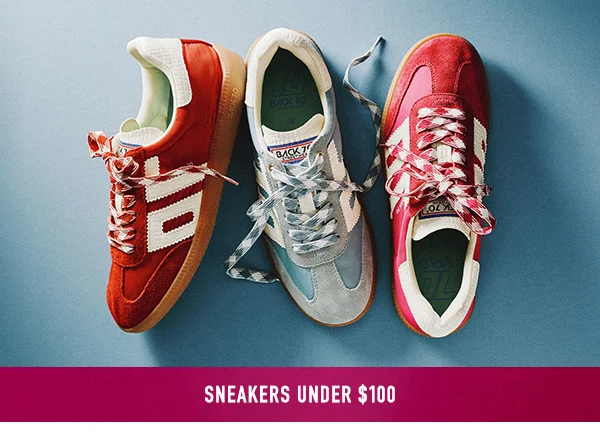 sneakers under $100
