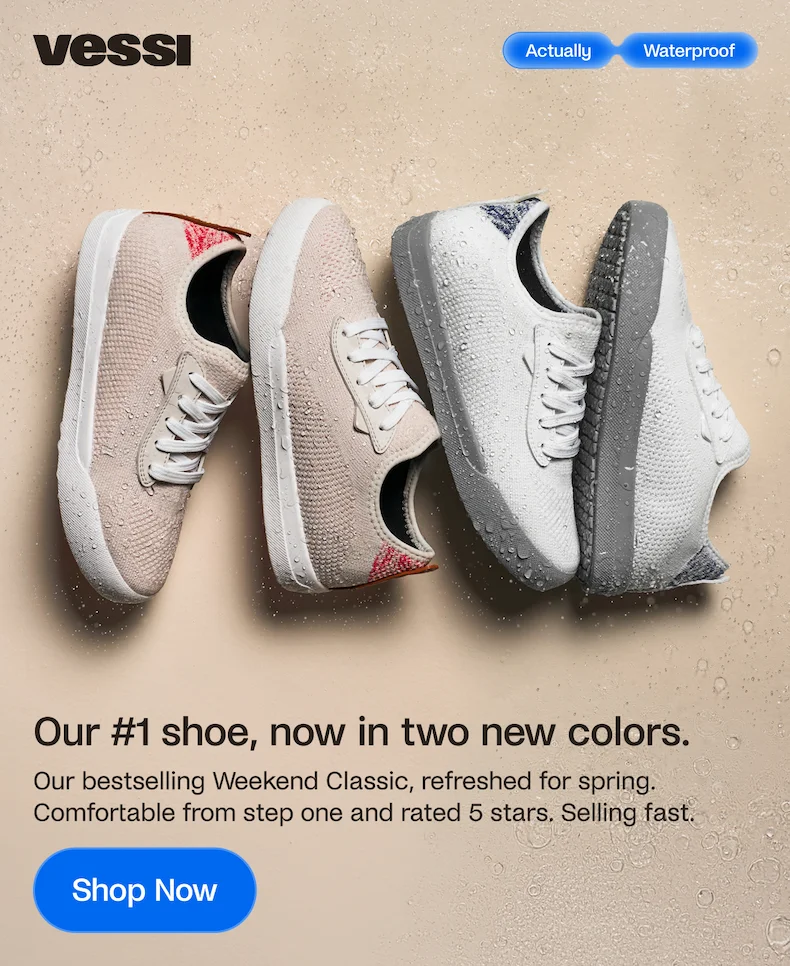 Our #1 shoe, now in two new colors