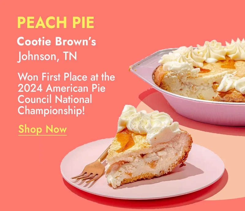 Peach pie
