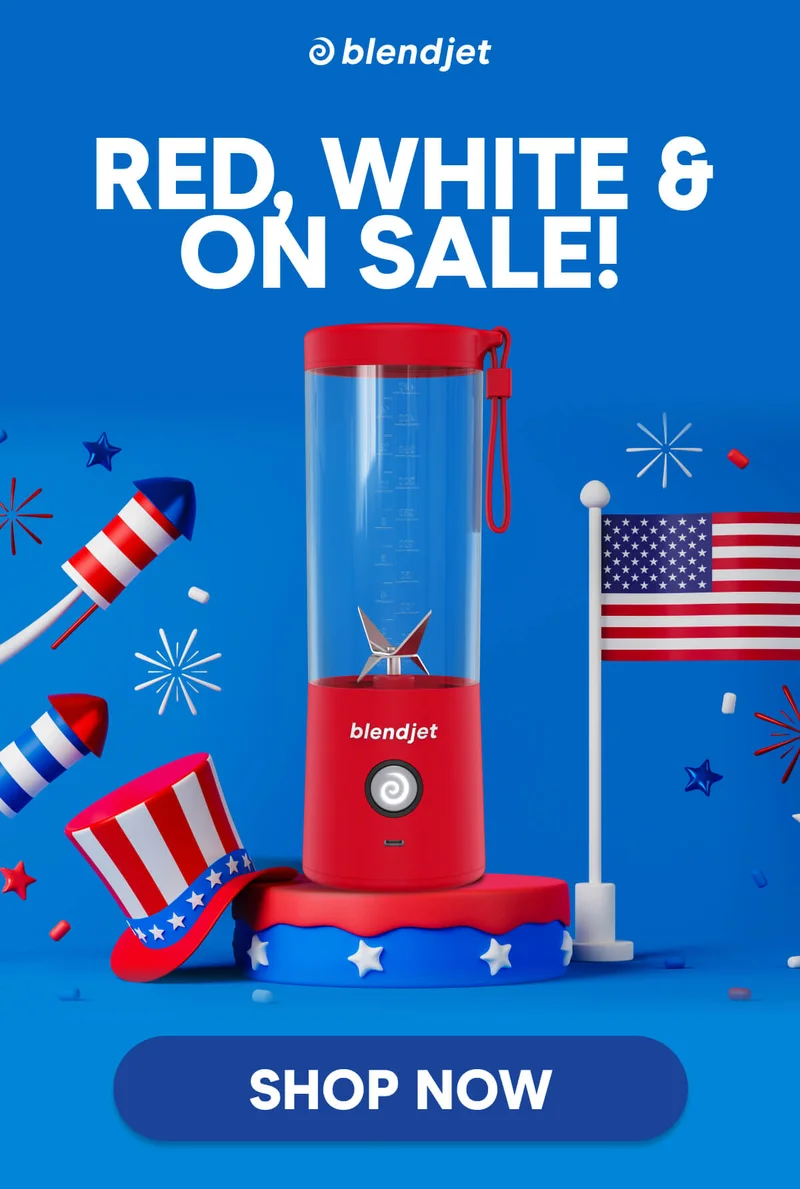 RED, WHITE & ON SALE!