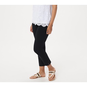 Susan Graver Regular Weekend Premium Stretch Crop Pants