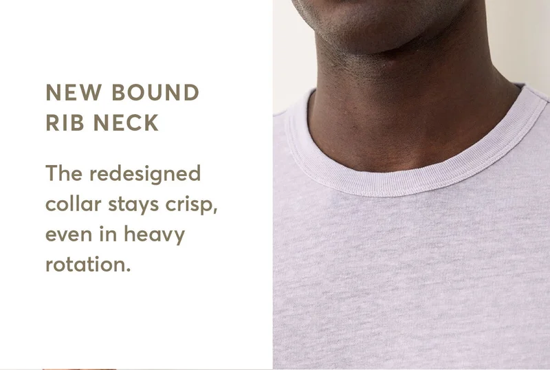 Bound Rib Neck