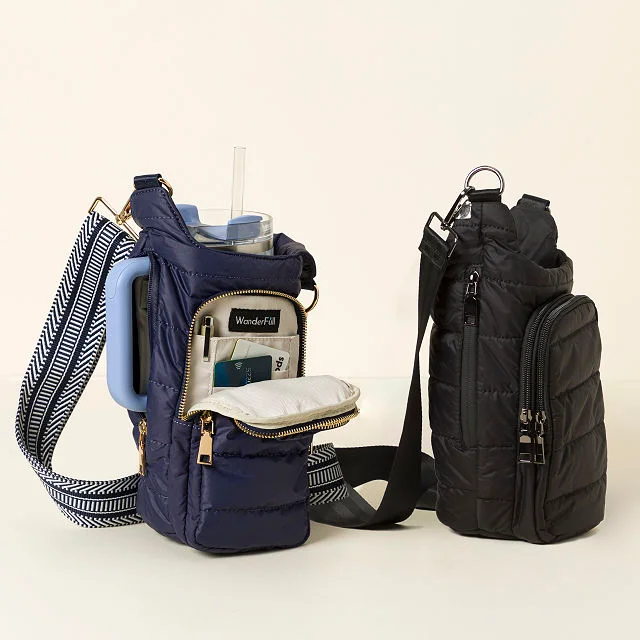 Crossbody Handle Water Bottle Bag
