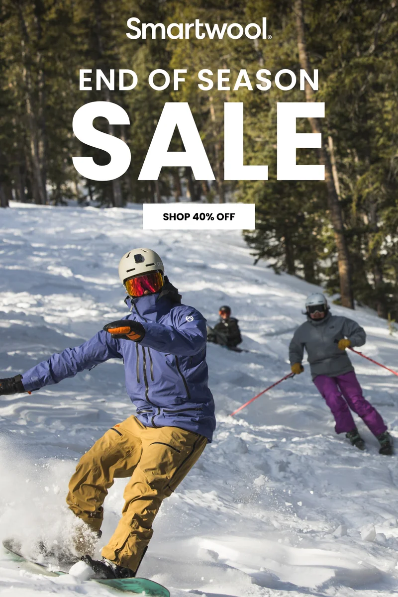 SAVE 40% DURING OUR END OF SEASON SALE