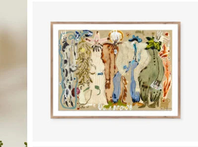 Shop Blue Eyed Snake Wall Art