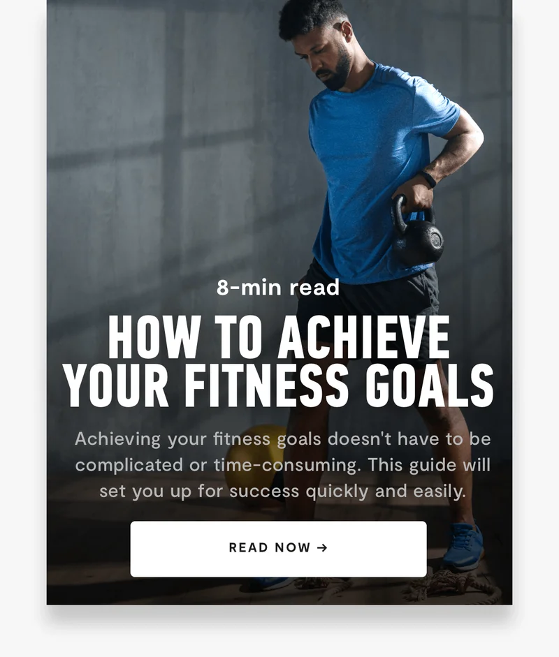 How To Achieve Your Fitness Goals