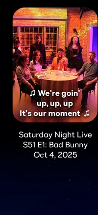 Saturday Night Live S51 E1: Bad Bunny