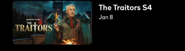 The Traitors Season 4 - Jan 8