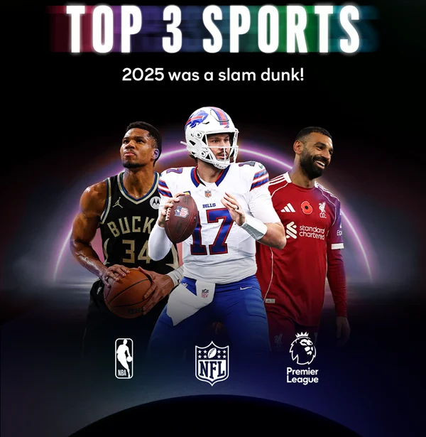 Top 3 Sports - 2025 was a slam dunk! - NBA | NFL | Premier League