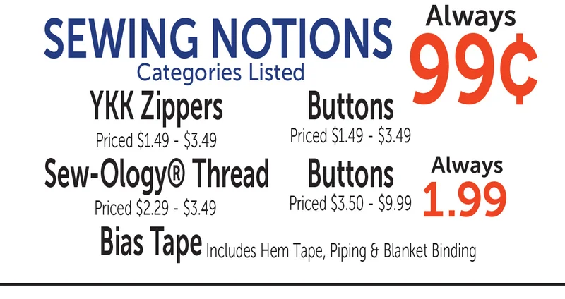 Sewing Notions