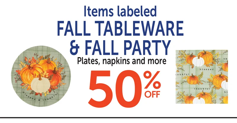 Fall Party and Tableware