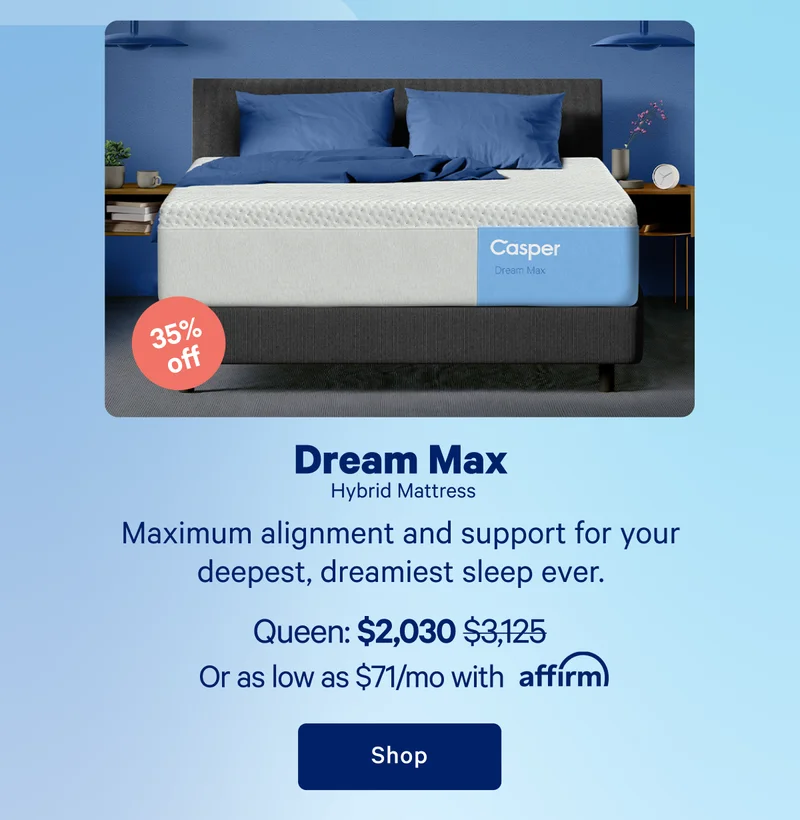 Dream Max Hybrid Mattress >> Shop >>