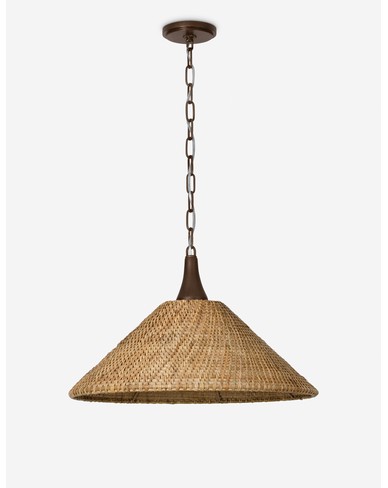 Astyn Pendant Light-Natural / 21"Dia