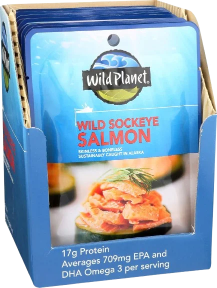 Image of Wild Planet Wild Sockeye Salmon (12 Pack)
