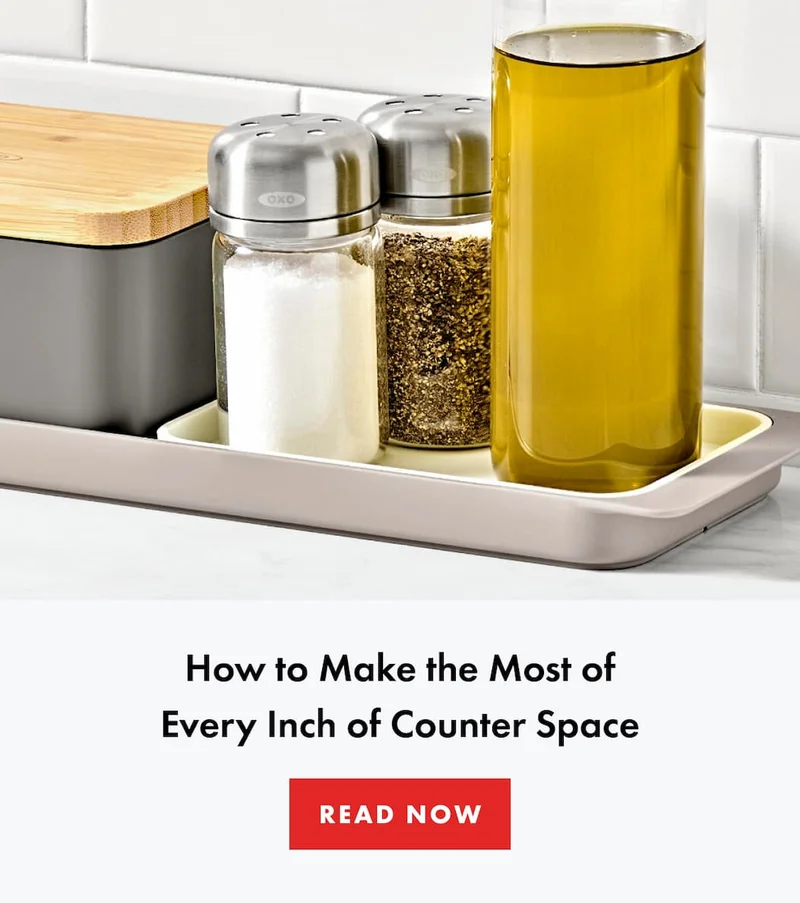 How to Make the Most of Every Inch of Counter Space. | READ NOW